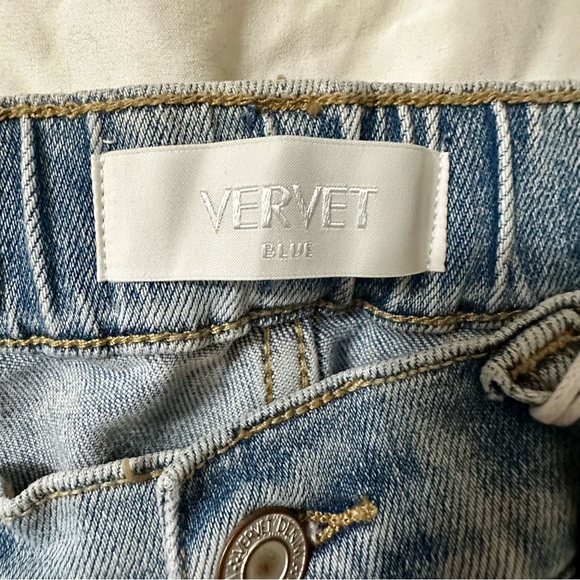 Stylish Denim Cargo Flare Jeans - Picture 6 of 8